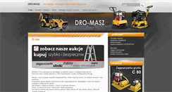 Desktop Screenshot of dro-masz.pl